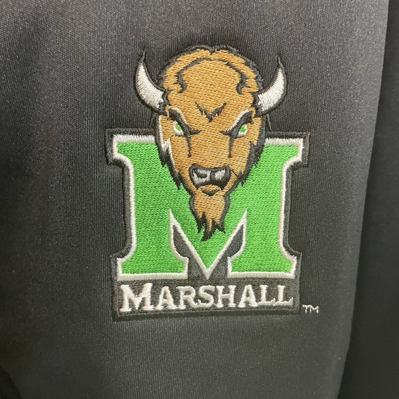 Marshal University Thundering Heard  X-Large Jacket, Zipper Fleece Lined Jacket - Picture 1 of 13